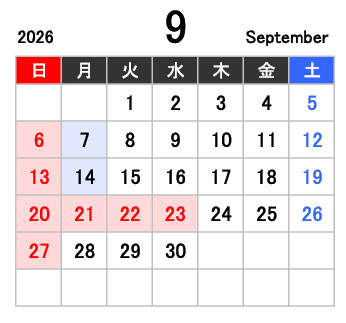 関口自動車様_カレンダー2026_9